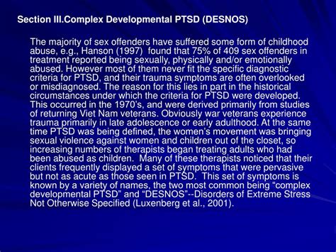 PPT Sex Offender Treatment The Brain Attachment Theory And Trauma Processing PowerPoint