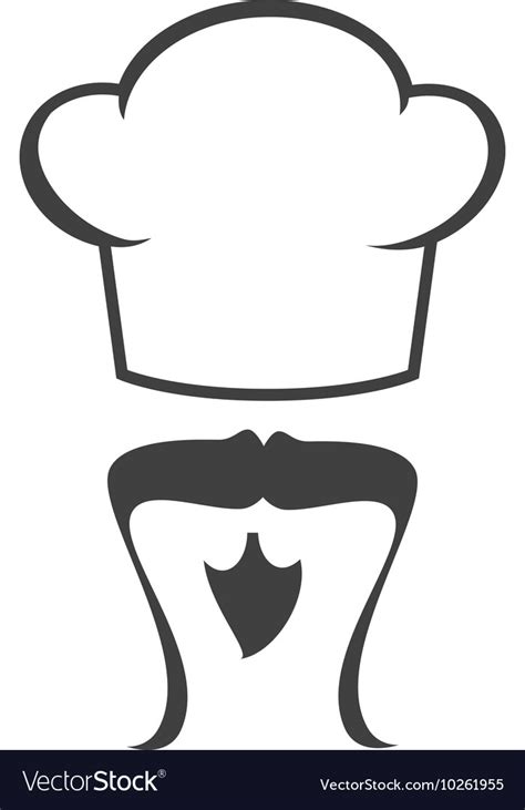Chef Kitchen Food Royalty Free Vector Image Vectorstock