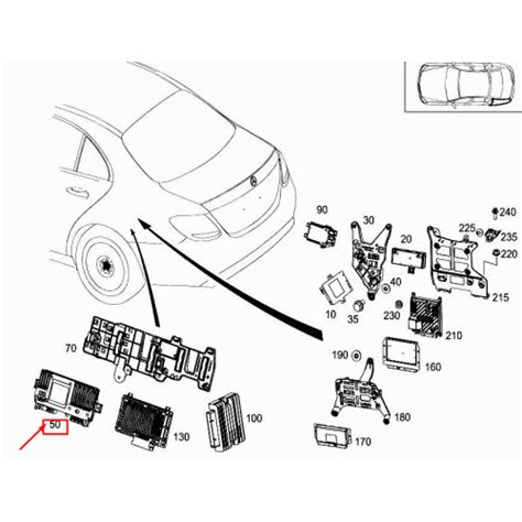 MERCEDES BENZ E W213 Parktronic System Control Unit A2139003716 NEW