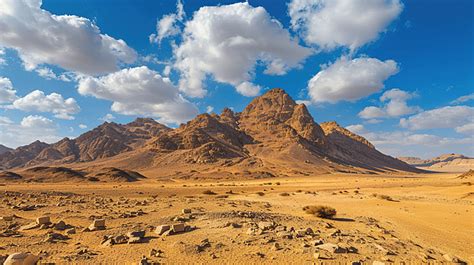 Rocky Mountains In The Desert In Egypt Background Egypt Adventure