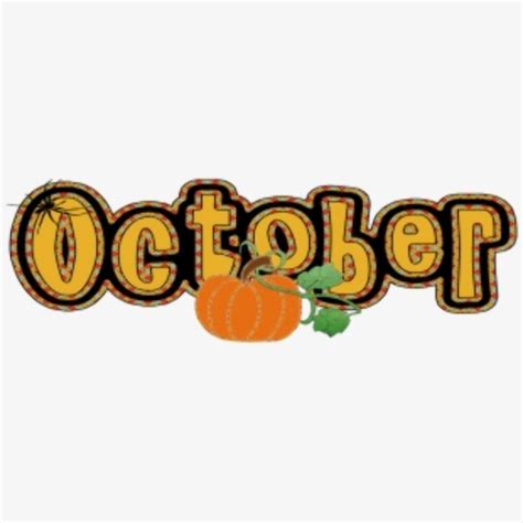 Download High Quality October Clip Art Banner Transparent Png Images