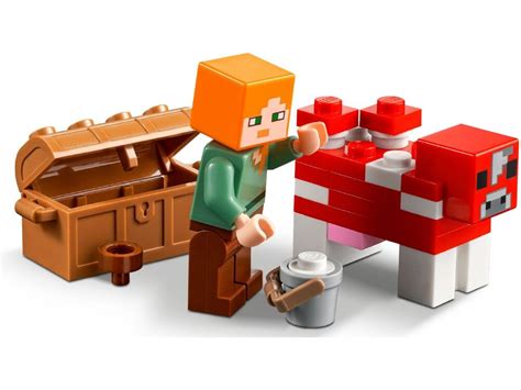 LEGO Minecraft 21179 Грибной дом | playzone.com.ua