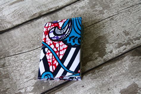 African Fabric Passport Holder African Print Passport Wallet Passport