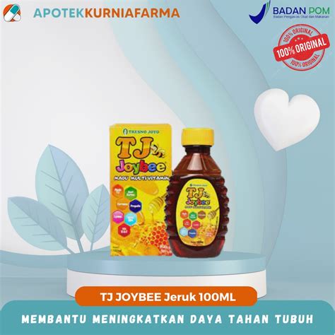 Jual TJ Joybee Madu Multivitamin Rasa Jeruk 100 ML Shopee Indonesia