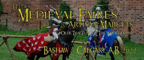 Calgary Medieval Faire And Artisan Market August 26 28 2022 Wild Wild