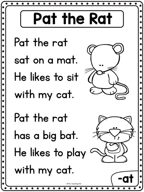 Reading Comprehension Kindergarten Kindergarten Reading Activities