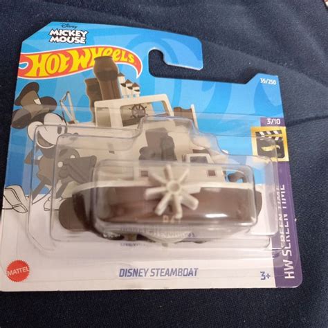 Hot Wheels Disney Steamboat Shopee Brasil