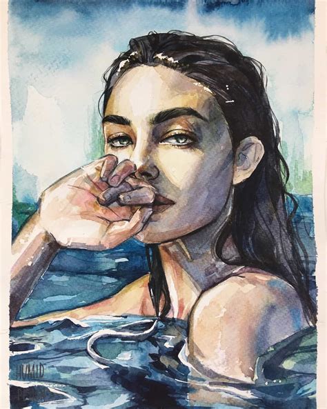 Watercolor painting by Humid Peach | Watercolor | ARTWOONZ | Art