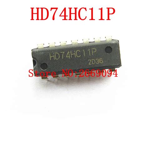 5pcs Free Shipping 74hc11 Sn74hc11n Dip 14 74hc11n Hd74hc11p 74hc11p