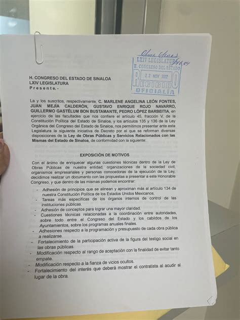 Organizaciones Civiles Y Ciudadanos Promueven Reforma A La Ley De Obras