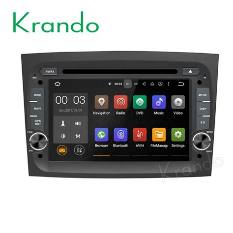 Krando Android 8 0 Car Dvd Player For Fiat Doblo 2015 2016 2017 Car