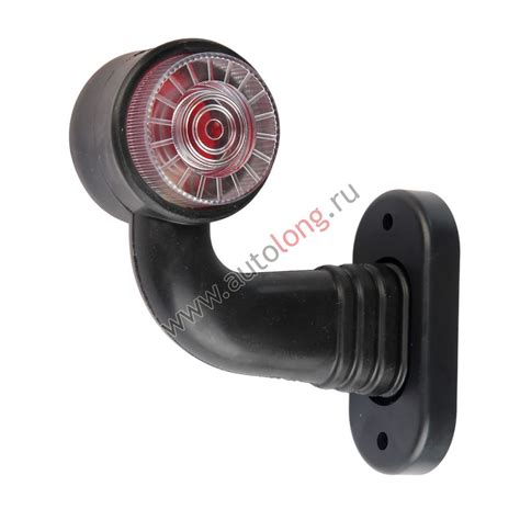 Фонарь габаритов красно-белый (ОГ-36) НОВЫЙ образец плоский ...