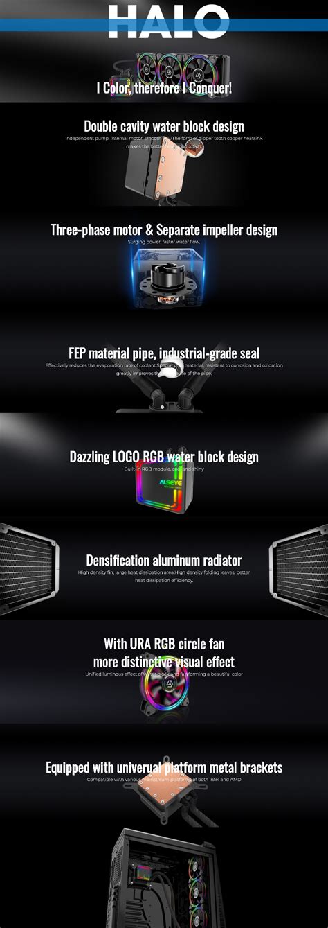 Alseye H120-4.0 Liquid Cooler