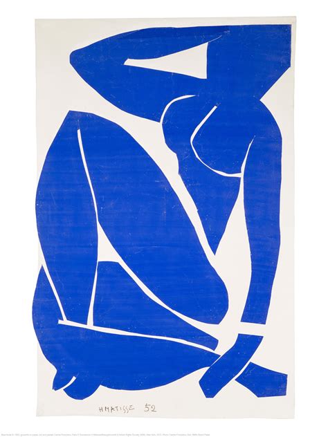 Matisse Blue Nude III Print