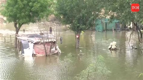 Delhi Waterlogging At Red Fort Amid Rise Of Yamuna River Level