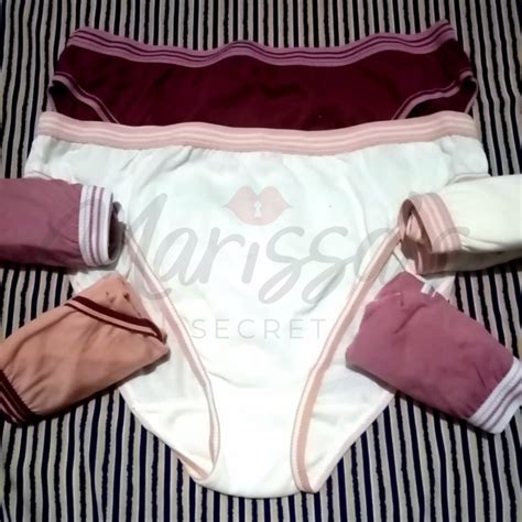 SO EN Panties Original HICUT Bikini MBHL Nude Maroon White Pink Set Shopee Philippines