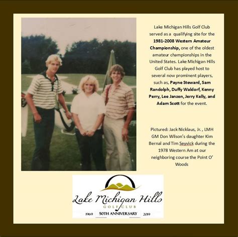 Lake Michigan Hills Golf Club Tbt In Honor Of The The Western