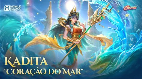 Skin do Projeto Criar Coração do Mar da Kadita Mobile Legends