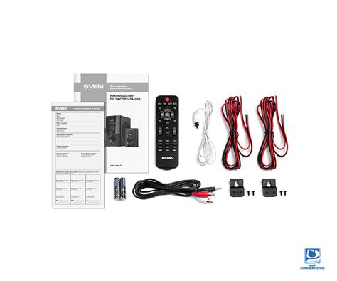 Купить Акустическая система SVEN MS-2050 (2.1) (2x12,5W + 30W) USB/SD ...