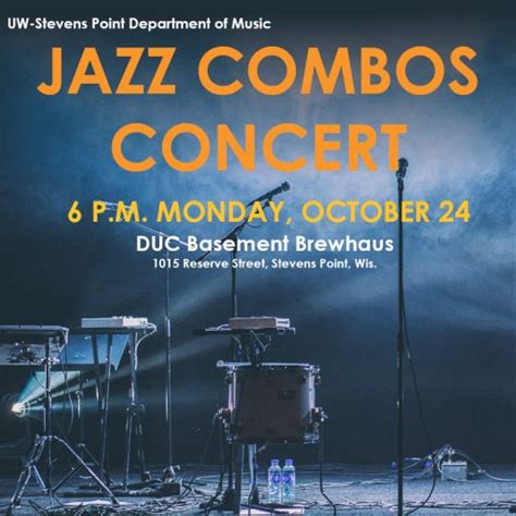 Jazz Combo Concert University Of Wisconsin Stevens Point