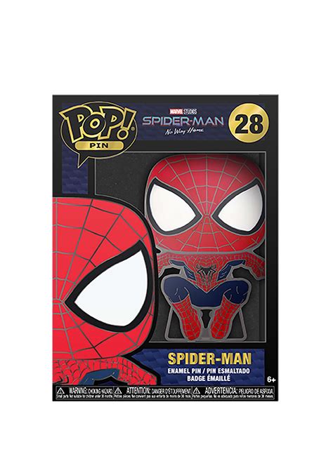 Funko Pop Pin Marvel Spider Man Andrew Garfield
