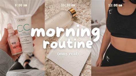 Morning Routine Aesthetic Mi Rutina De Ma Ana Productiva Y Saludable