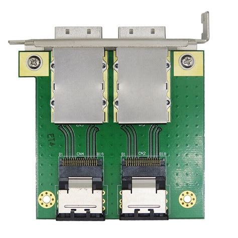 Dual Ports SAS Internal SFF 8087 To External SFF 8088 Sas26P PCI