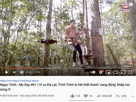 Sau vụ tụ tập chụp ảnh bikini Ngọc Trinh tung video check in Đà Lạt không hở bạo không lồng