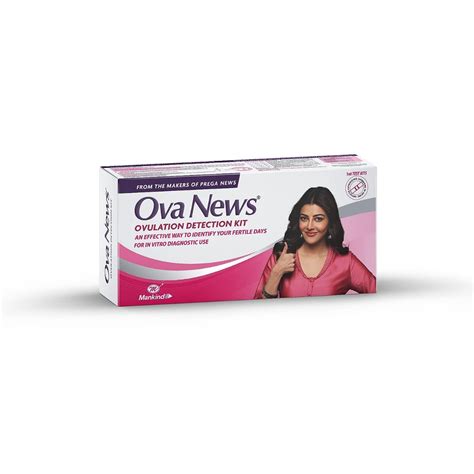 Ova News Ovulation Detection Kit For Women Planning Pregnancy 6 Test