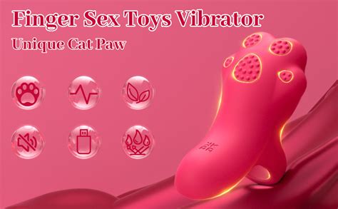 Amazon Finger Sex Toys Vibrator For Women Stukuni Cat Paw Shape Bullet Vibrator G Spot