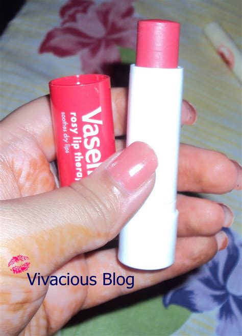 Vivacious Blog Vaseline Lip Therapy Rosy Lips