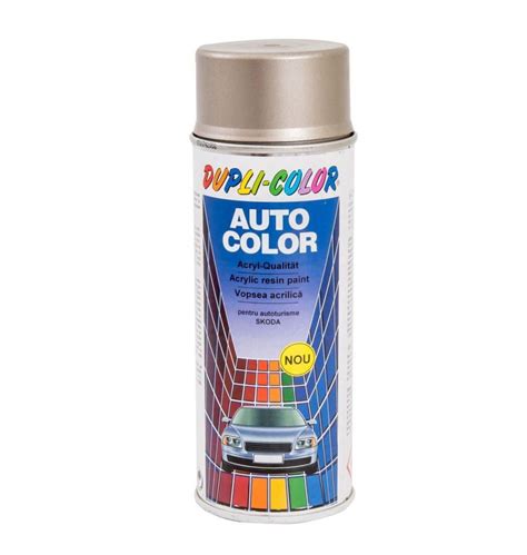 Dedeman Spray Vopsea Auto Dupli Color Bej Sahara Metalizat 9201 Interior Exterior 350 Ml