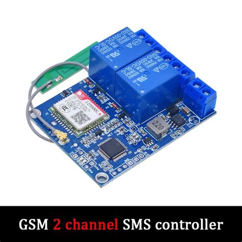 Sms Gsm Remote Control Switch Sim800c Stm32f103c8t6 12 Channel Relay