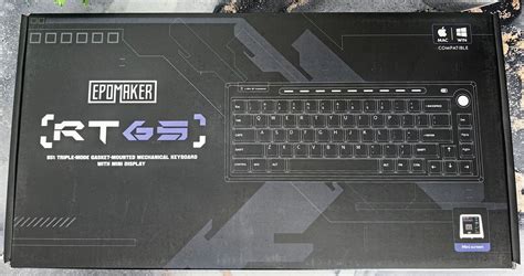 Обзор игровой клавиатуры Epomaker RT65 – Мини-джойстик, дисплей и ...