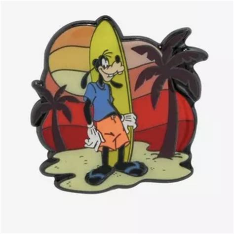 Goofy Hot Topic Mickey Mouse And Friends Sunset Blind Box Loungefly Disney Pin