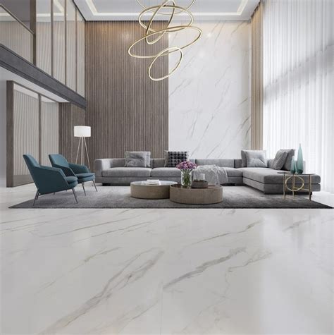 Inspira Es Tiles Design For Hall Marble Flooring Design White