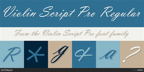 Fonts Similar To Violin Script Pro