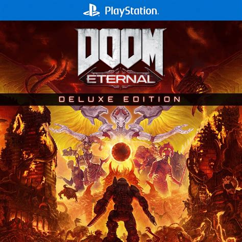 Doom Eternal Deluxe Edition Ps4 Y Ps5 Blizz Store Perú