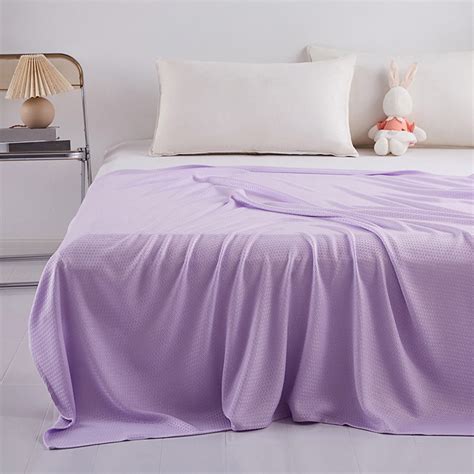 Floleo Cooling Blanket Queen Size For Hot Sleepers Lightweight Cool Summer Blanket Chill