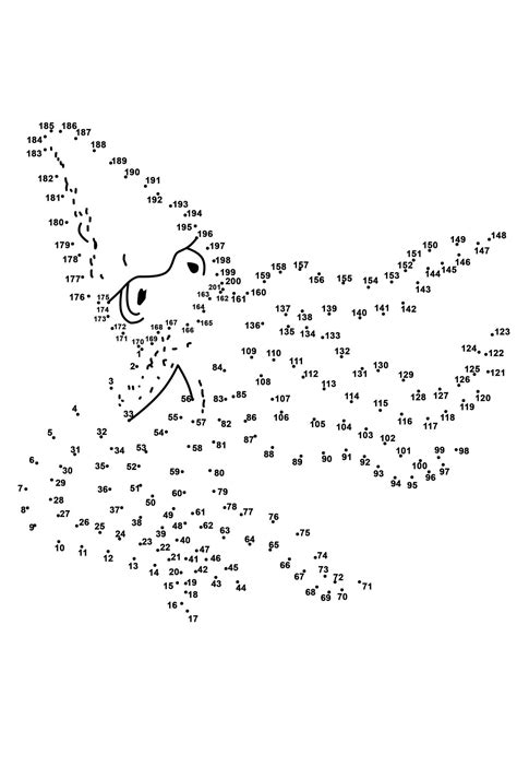 Free Printable Dot To Dot Hard