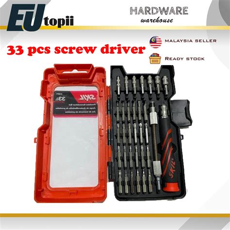 Eu 33 In 1 Precision Screwdriver Set Gadget Screw Driver Set