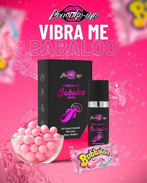 VIBRA ME BABALOO POWER GEL ELETRIZANTE BEIJÁVEL G PROVOKE ME Pimenta Rosa Sex Shop