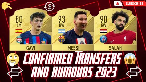 Confirmed Transfers Rumours Ft Messi Salah And More