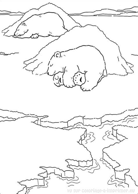 Dessins De Coloriage Ours Polaire Imprimer