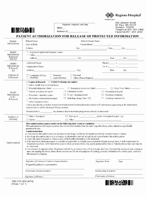 Hospital Release Form Template Elegant Form Hospital Release Form