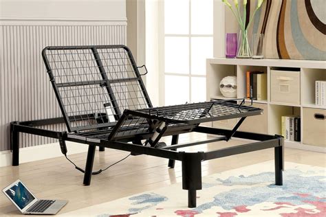 Syringa Twin Xl Adjustable Bed Frame From Furniture Of America