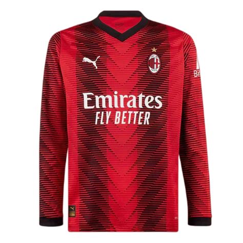 G Nstige Ac Milan Tomori Langarm Heimtrikot G Nstige