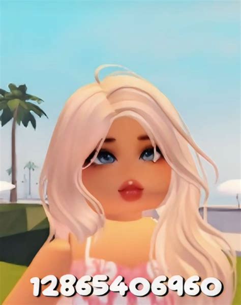 Hair Code 3 Baddie Outfits Ideas Blonde Hair Roblox Messy Blonde Hair