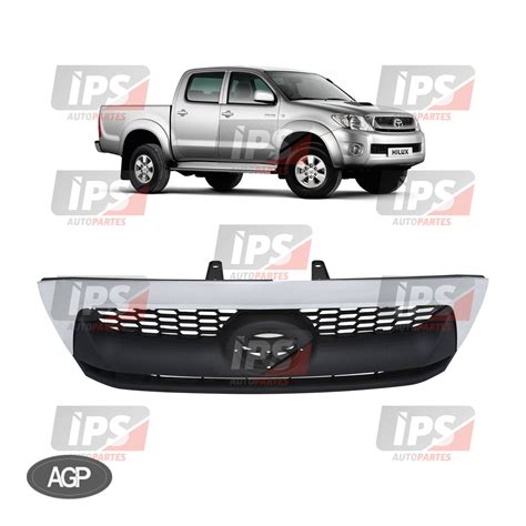 Máscara Toyota Hilux Vigo 2009 2011 Ips Autopartes