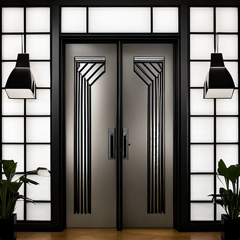 innovative metal door design ideas  elevate home aesthetics